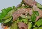 Салат из говядины: вкусные рецепты